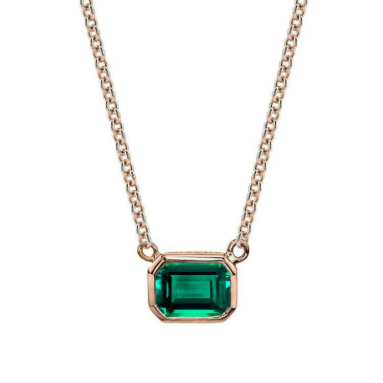 emerald pendant