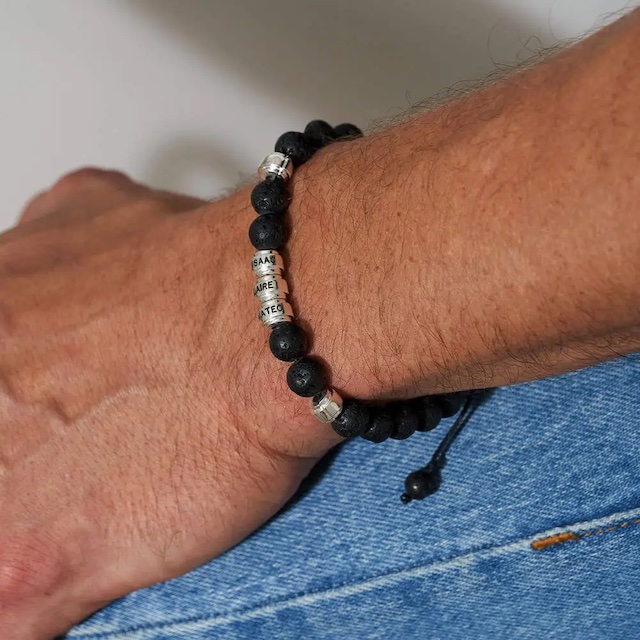 The Rise of Modern Masculine Bead Bracelets for Men